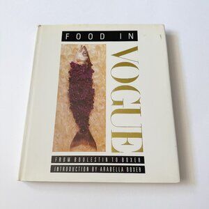 Food in Vogue 80s Vintage Cookbook